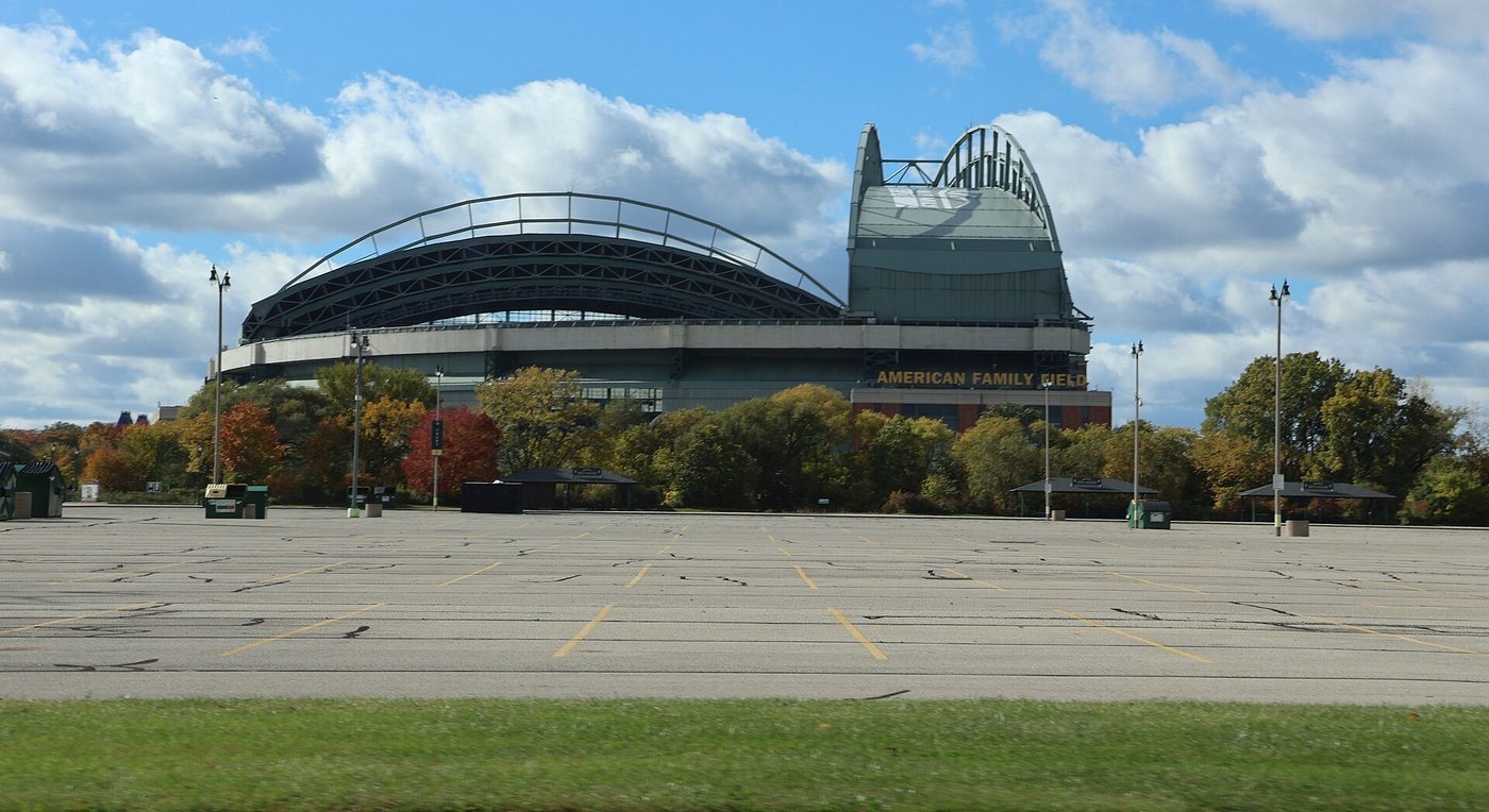 American Family Field in Milwaukee, where the Cubs team total under 4.5 is decided regardless of who wins the game